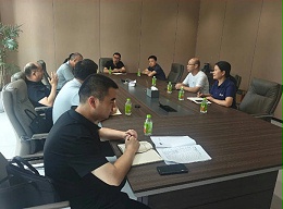 市财政局副局长孟涛带队莅临星如雨科技座谈调研